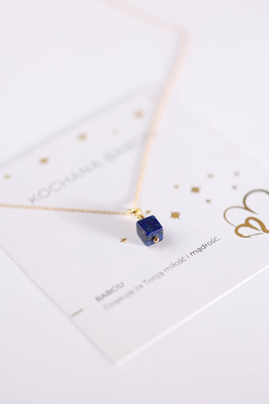 Naszyjnik dla Babci Lapis Lazuli