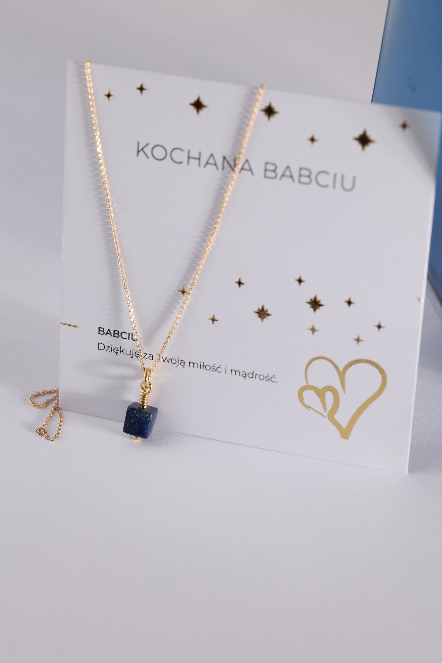 Naszyjnik dla Babci Lapis Lazuli