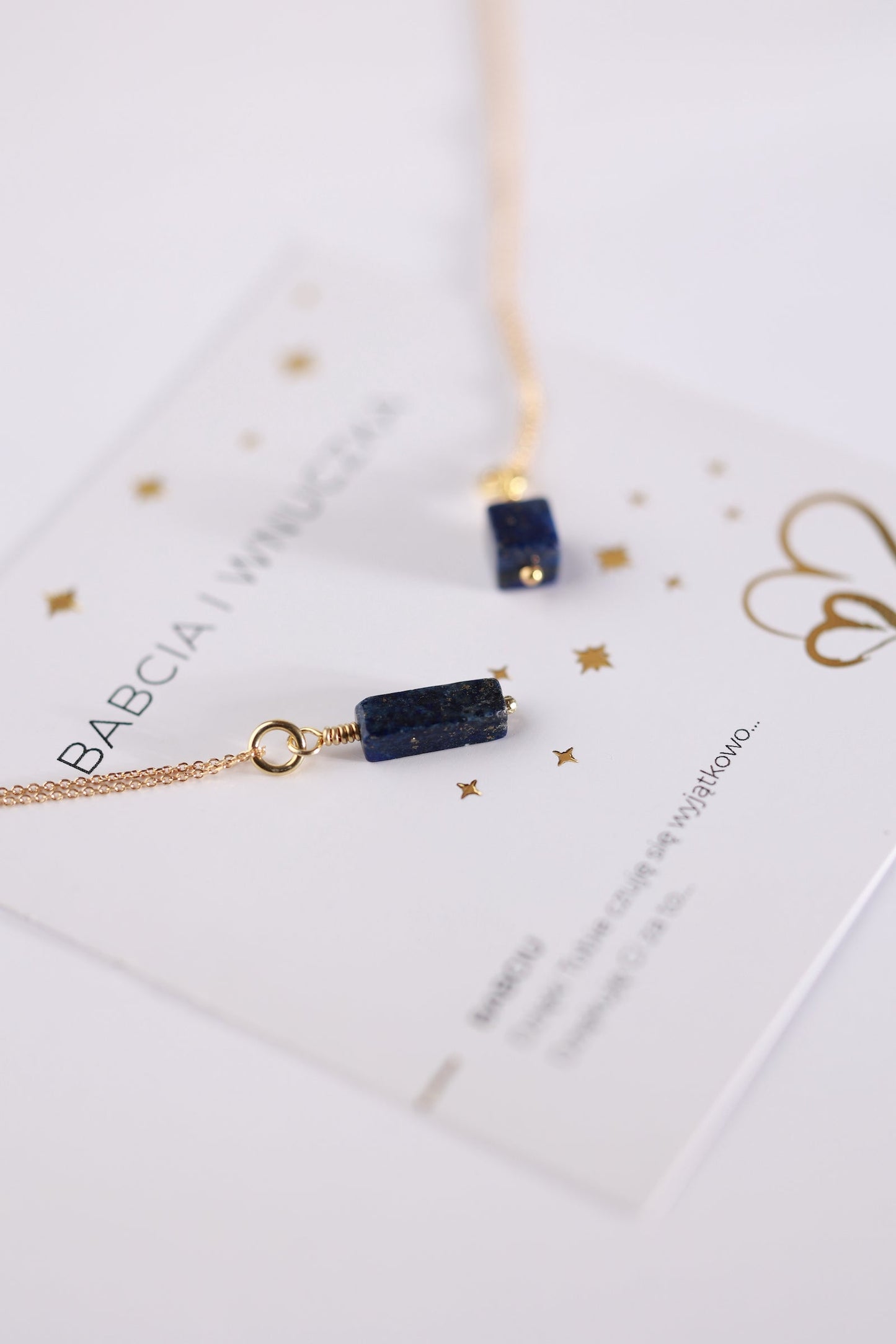 Zestaw Naszyjników Lapis Lazuli