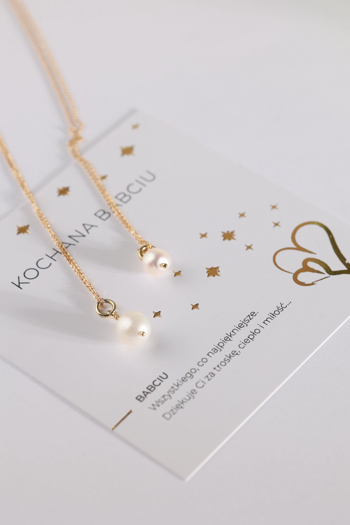 Zestaw Naszyjników Perła