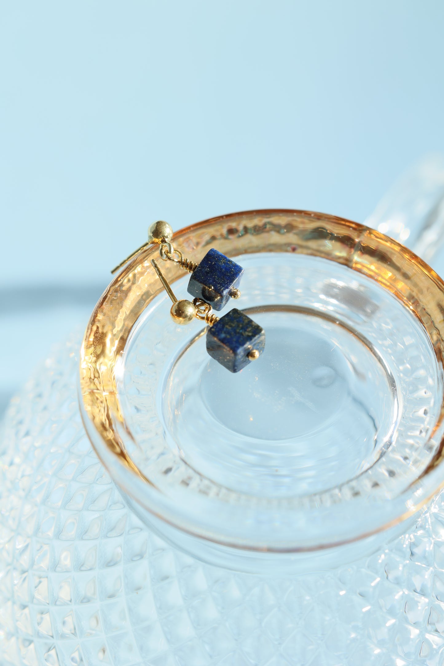 Kolczyki z Lapis Lazuli