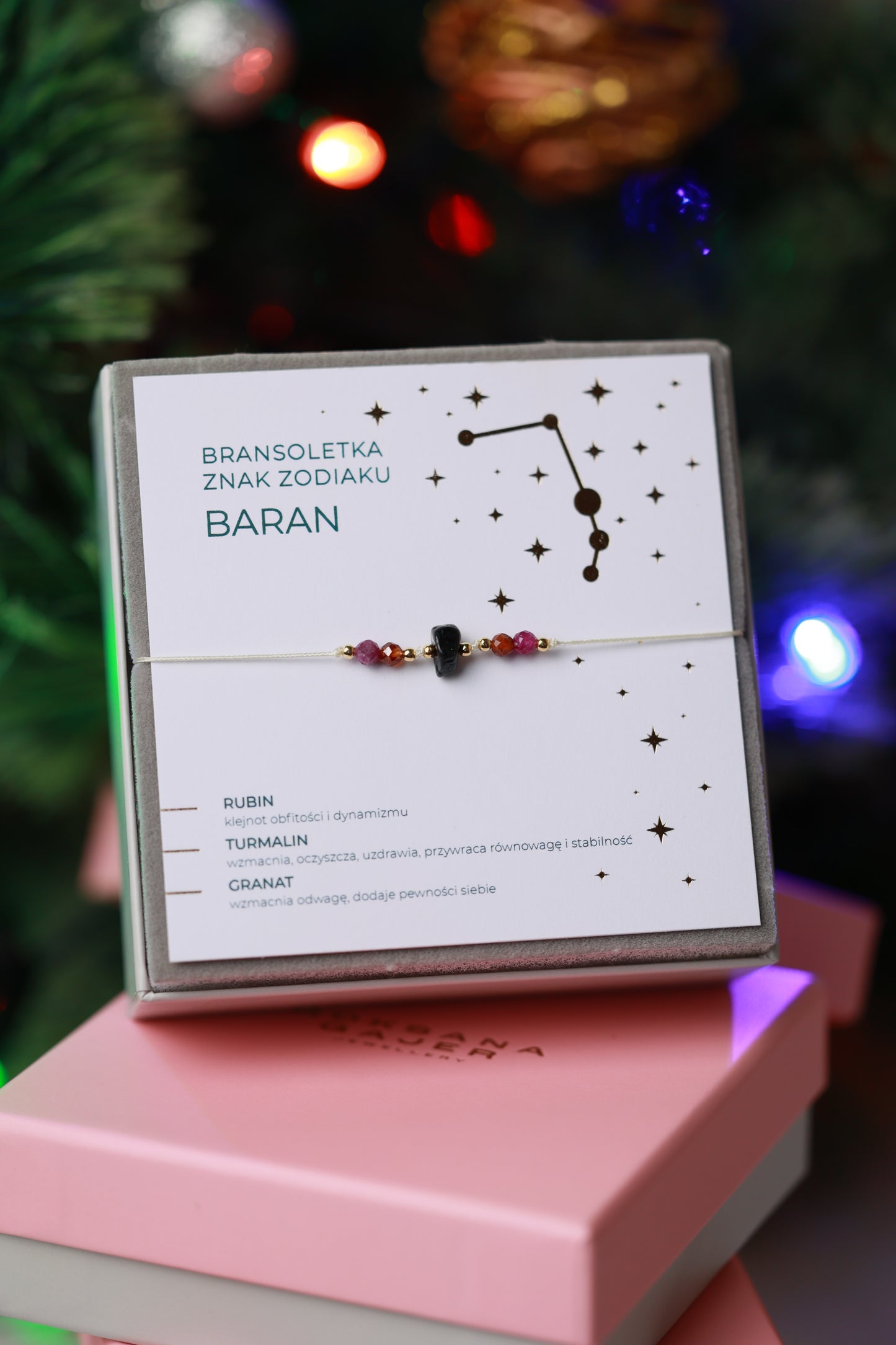 Bransoletka zodiakalna baran