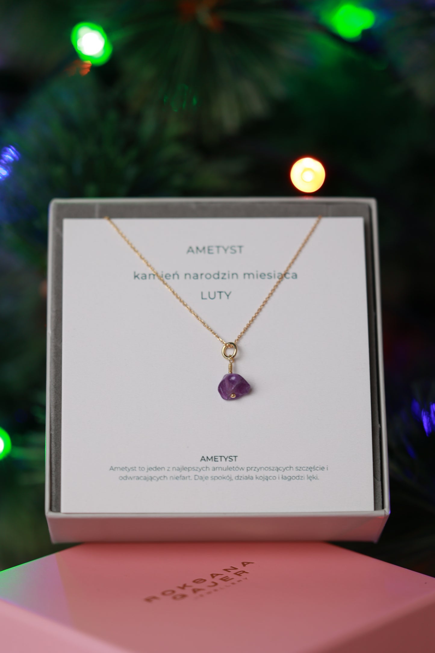 Naszyjnik kamień narodzin – Luty