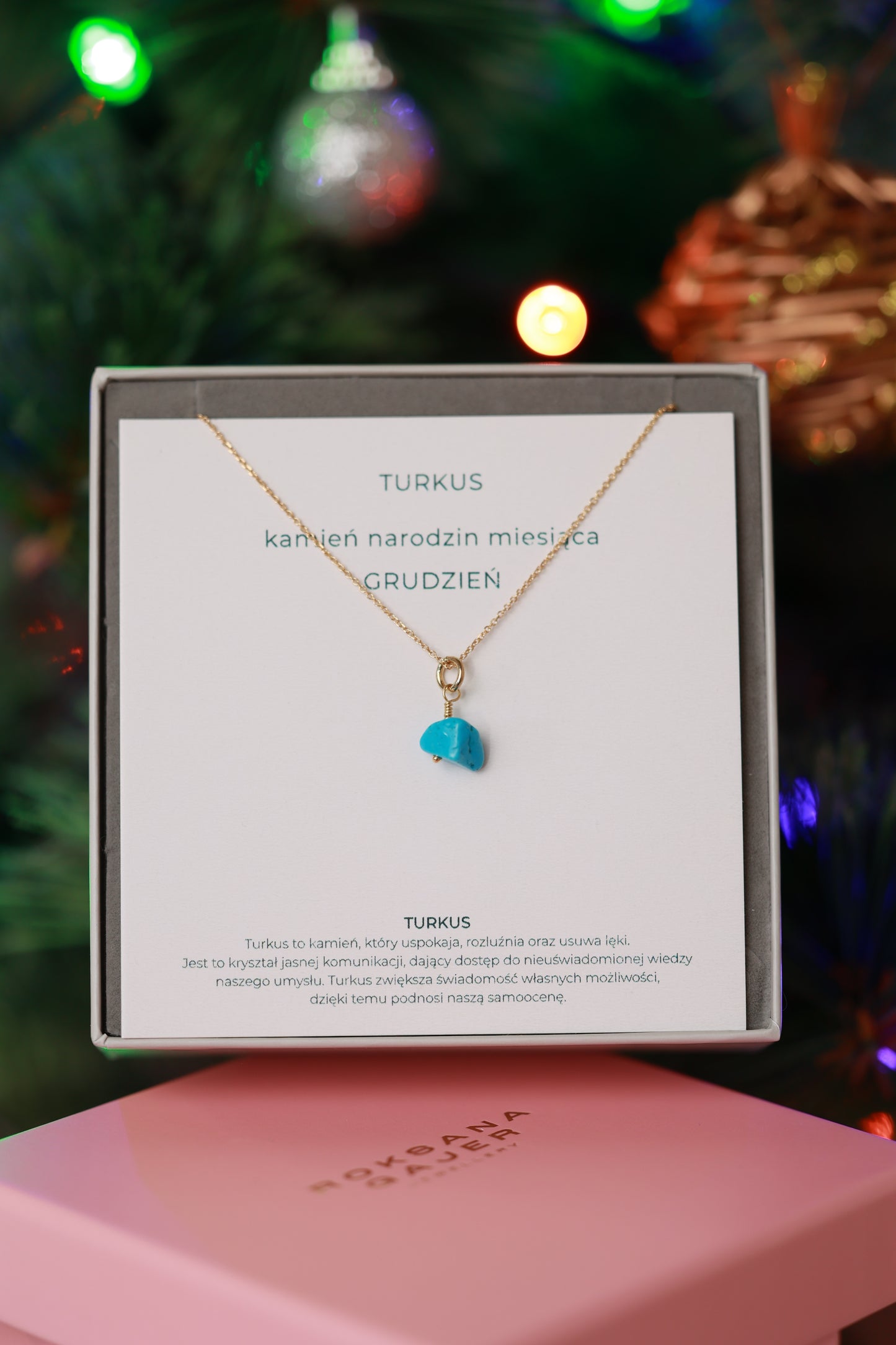 Naszyjnik kamień narodzin – grudzień