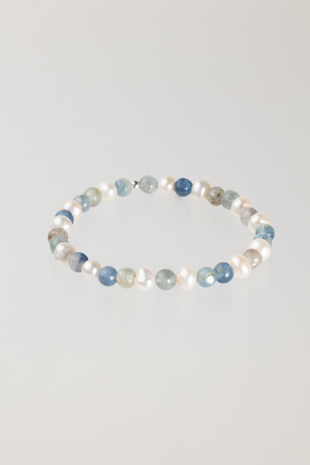 Bransoletka dla Babci Perła i Kyanit