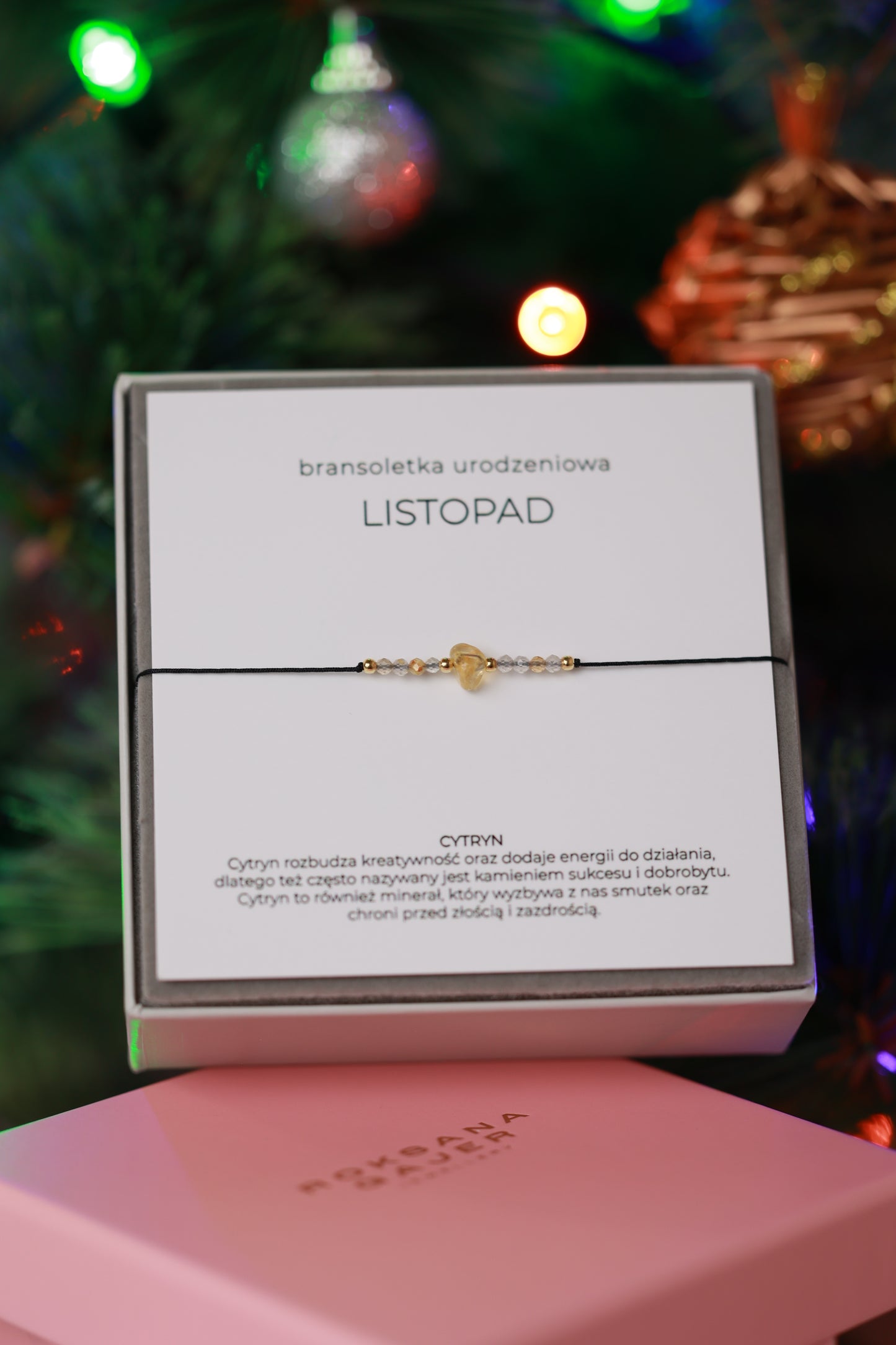 Bransoletka urodzeniowa – Listopad