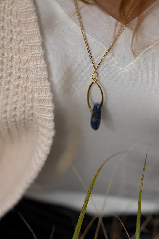 Naszyjnik Lapis lazuli