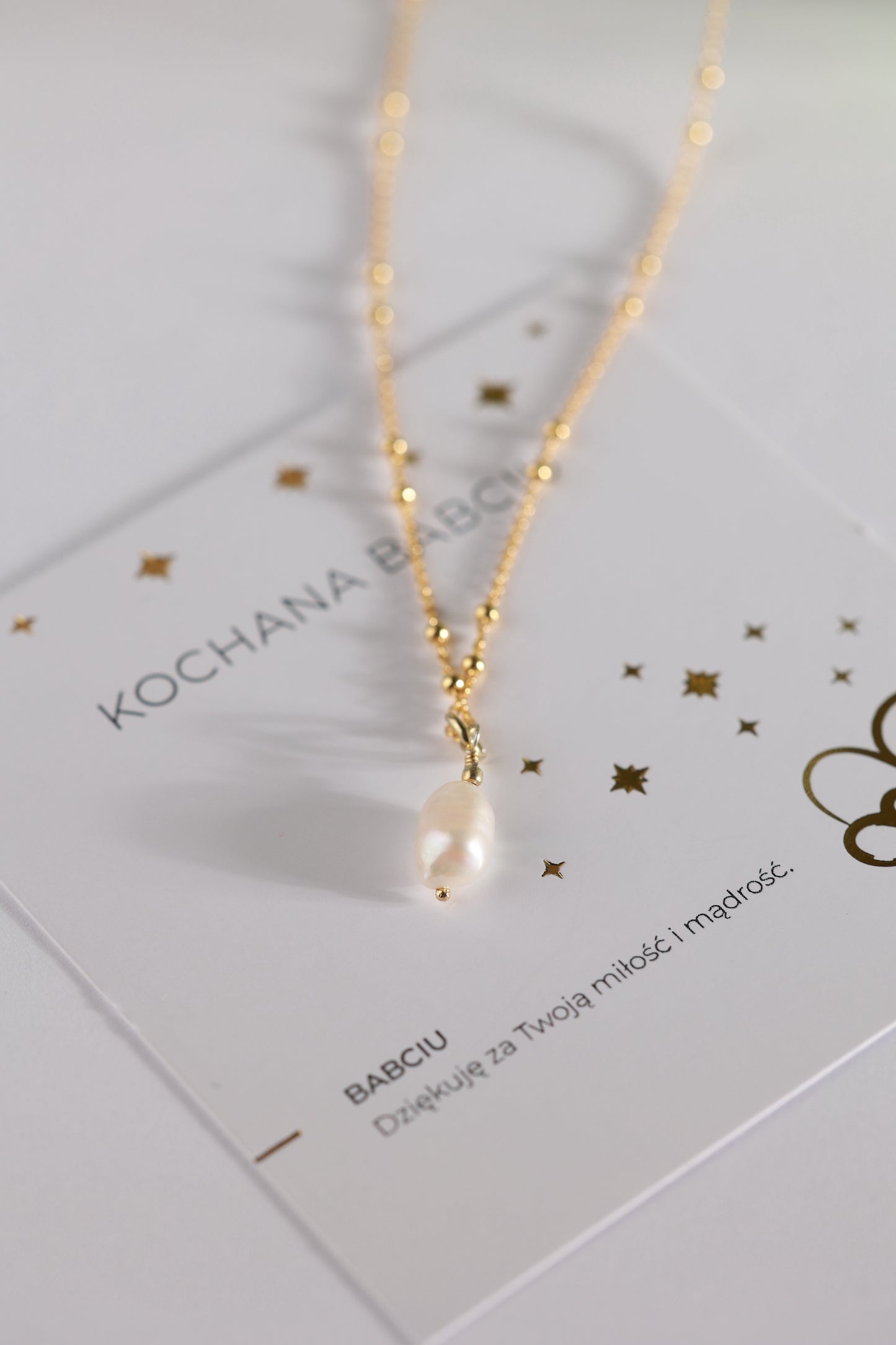 Naszyjnik dla Babci Perła