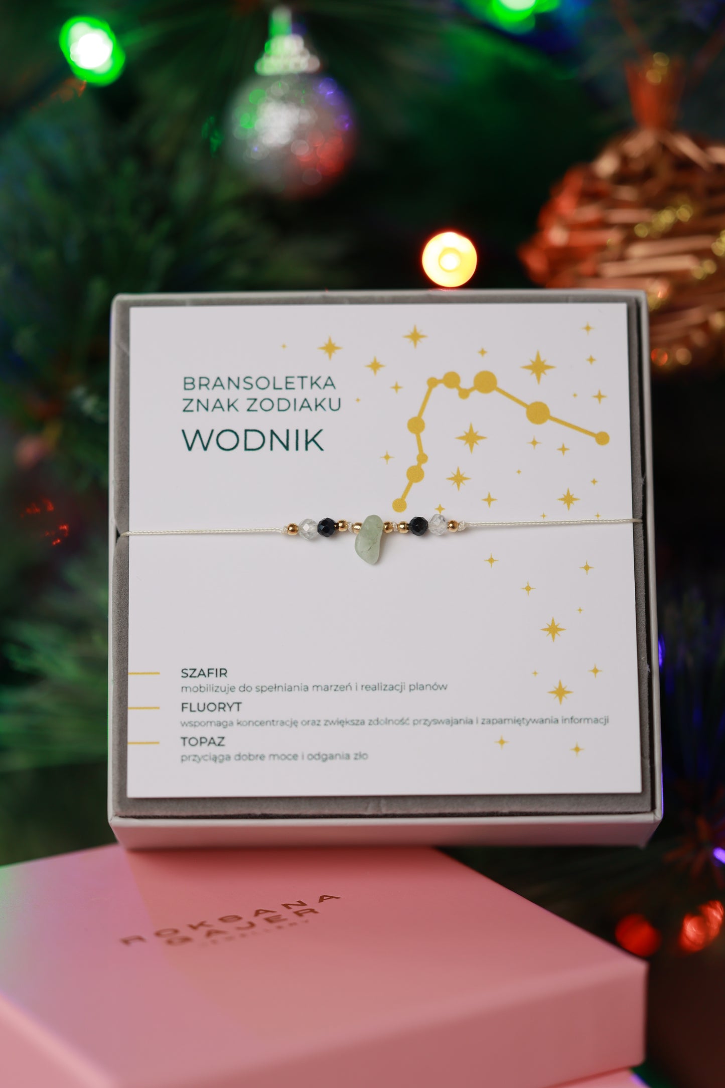 Bransoletka zodiakalna Wodnik
