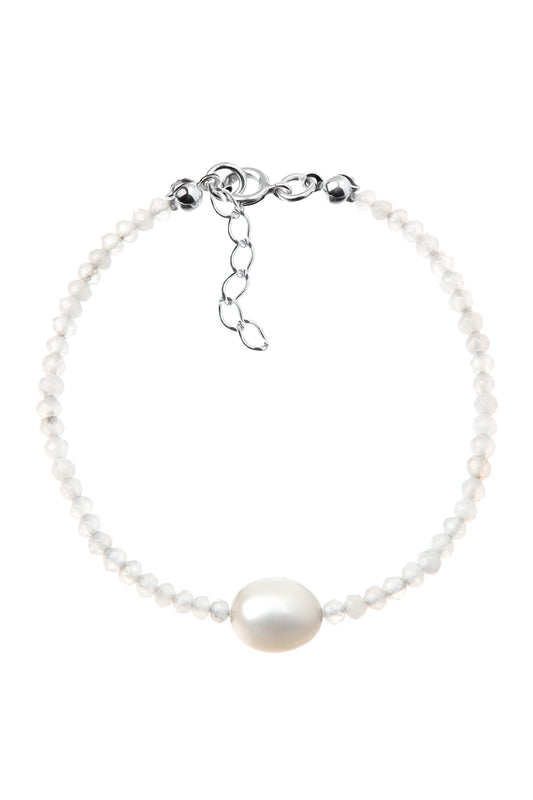 Bransoletka Perła i Jadeit