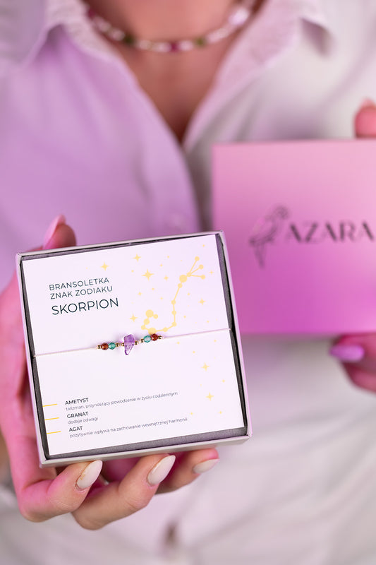 Bransoletka zodiakalna Skorpion