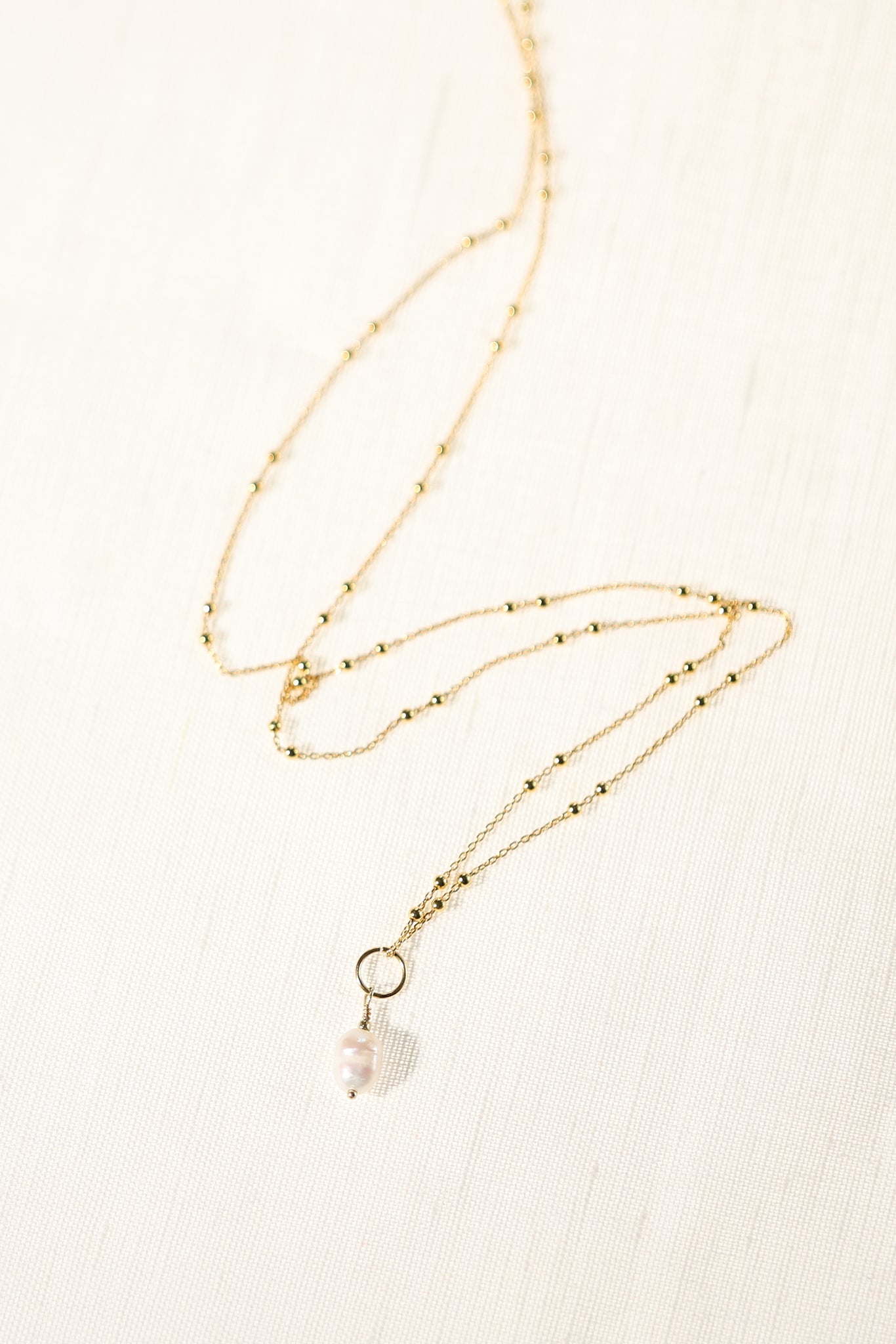 Naszyjnik single pearl