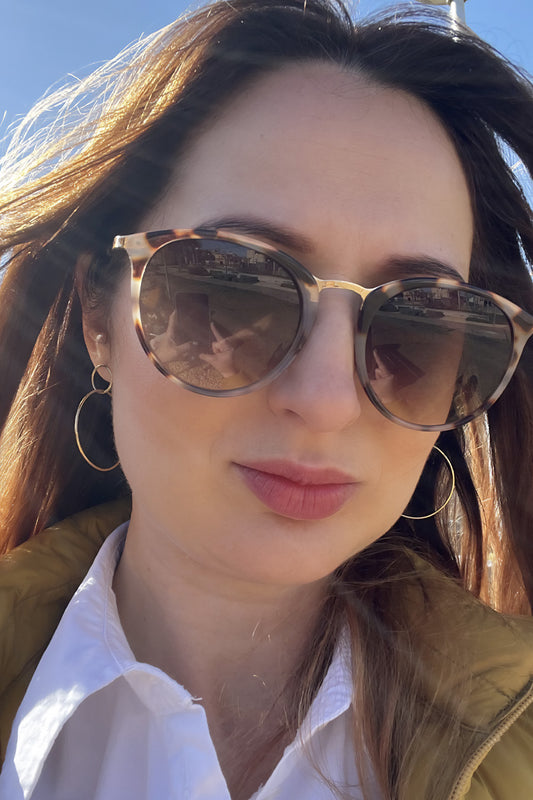 Kolczyki wiszące koła