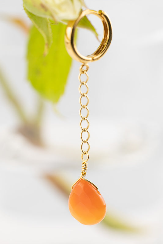 Kolczyki z karneolem