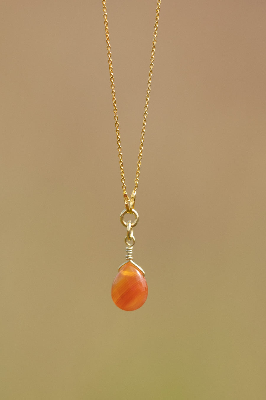 Naszyjnik z karneolem