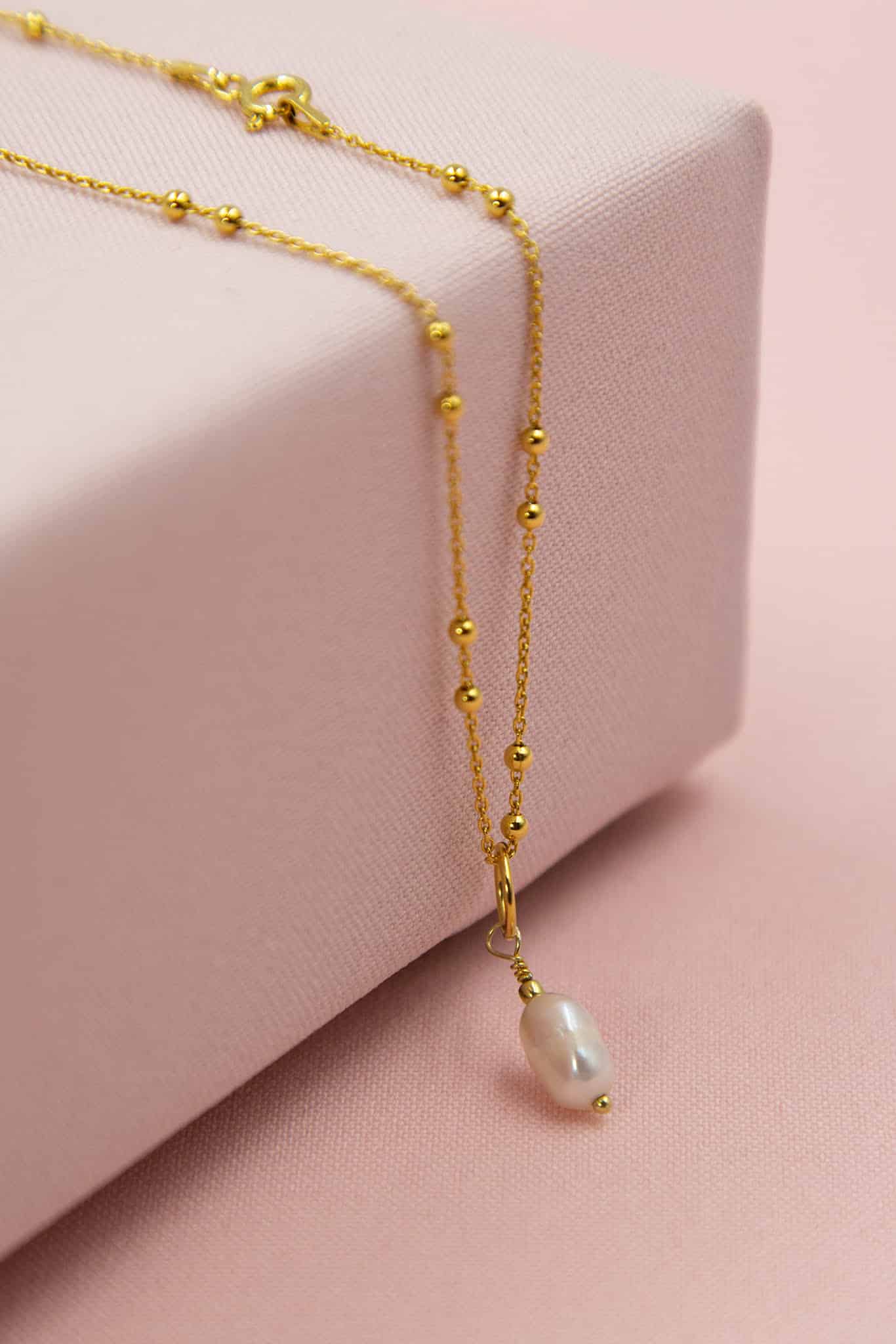 Naszyjnik single pearl