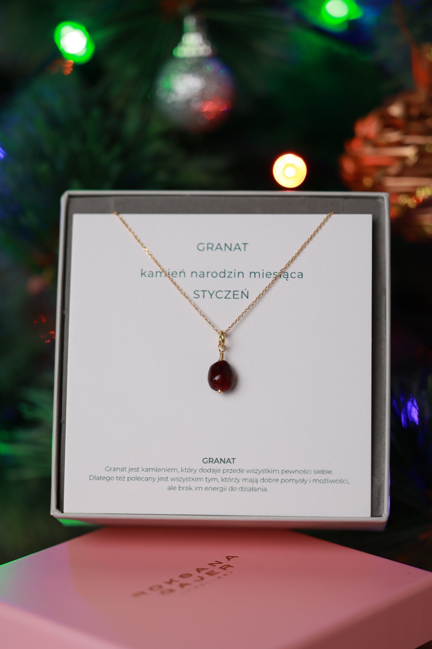 Naszyjnik kamień narodzin – styczeń