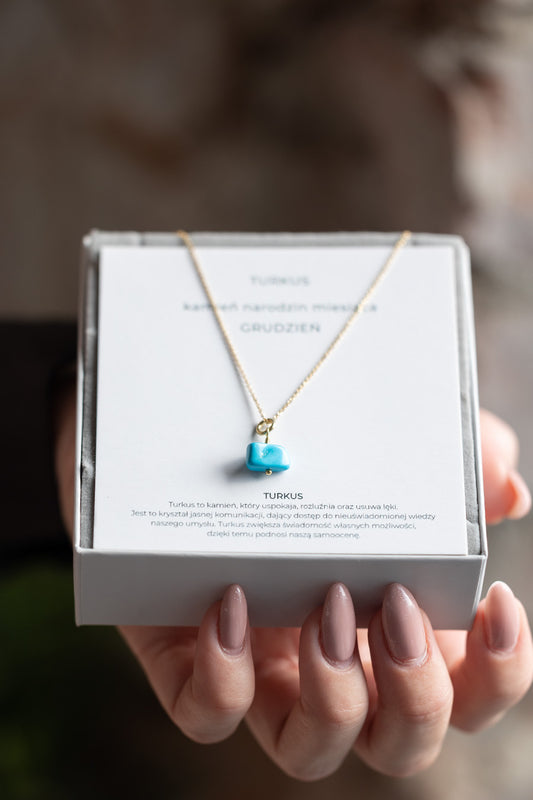 Naszyjnik kamień narodzin – grudzień