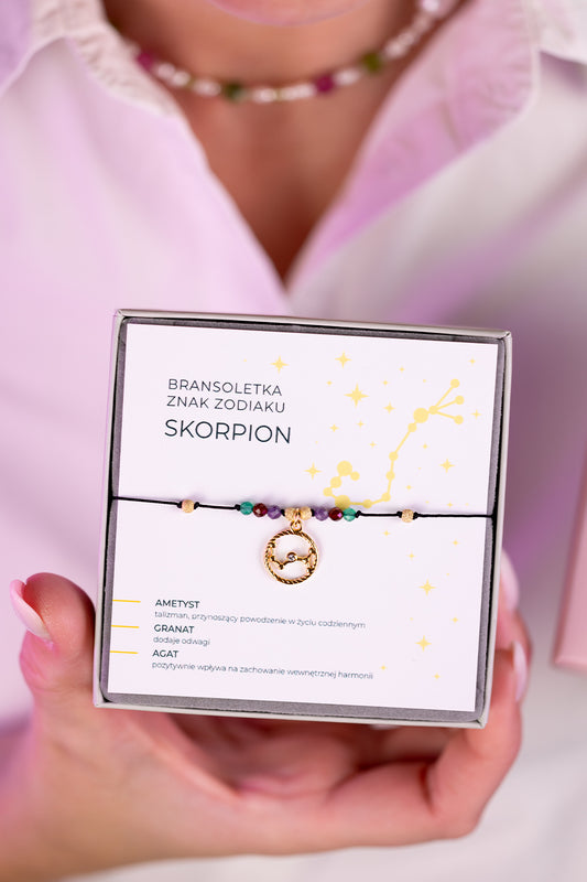 Bransoletka Znak Zodiaku Skorpion