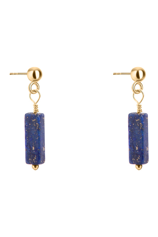 Kolczyki wiszące z Lapis Lazuli