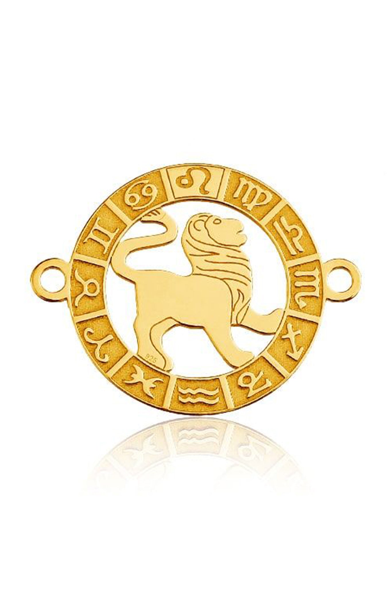 Naszyjnik znak zodiaku lew